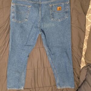 Men's Relaxed Fit Blue Jeans